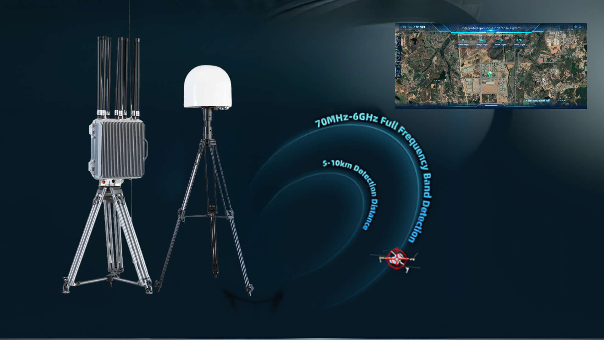 quality Handheld Drone Detector factory