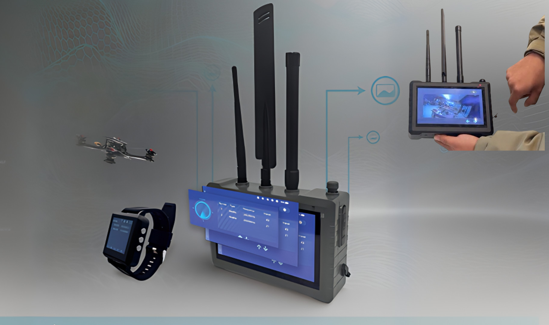 quality Handheld Drone Detector factory