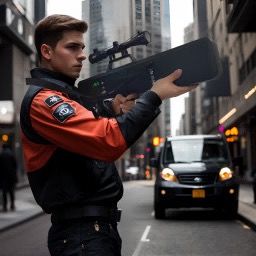 Man Portable 2km Anti Drone Uav Jammer / Handy Drone Detection And Jamming Drone Gun