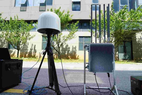 5km-10km Fixed Directional Drone Jammer Military 60MHz To 6GHz Radio Signal Analysis Aircraft System
