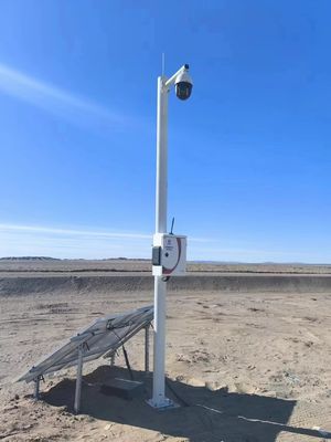 Microseismic Photoelectric Perimeter Detection Systems 2Km Wireless Communication Distance