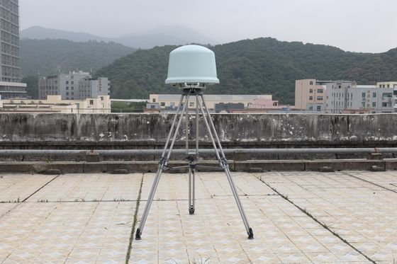 30MHz - 6GHz IP66 Fixed Drone Detection System 360 Degree Omnidirectional Surveillance