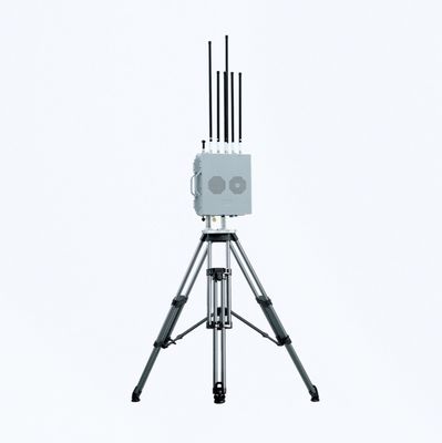 SDR Fixed 2km Countermeasures Against Drones System 360° coverage