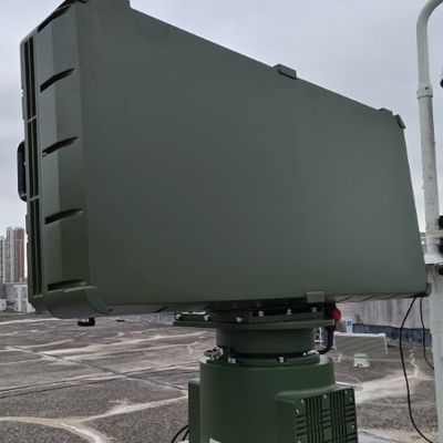 10km Offshore Land Low Altitude Security Radar Phased Array Pulse Doppler S Band China Drone Detection