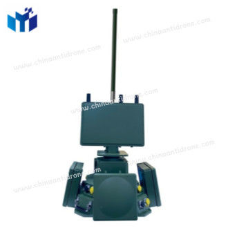 Omnidirectional Anti Drone UAV System Radar And Spectrum Detection GPS Spoofing Countermeasure