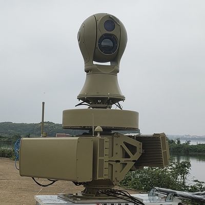 Directional Anti Drone UAV System Integrated Radar Laser Optical Sensors Electronic Countermeasure