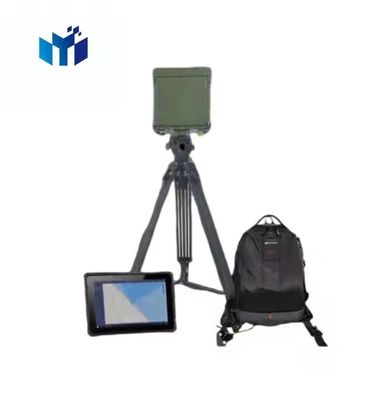 Low Altitude Security Radar Portable Phased Array C-Band Digital Detection Radar System Easy Carried By Single Man