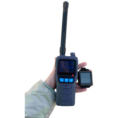 Portable Drone Detection and Wrist Watch Alert Coordination Device Drone Detector, Full-Band, FPV Alert, Team Sync, Low False Alarm