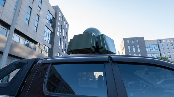 Drone Signal Detection And Jamming On Vehicle Mounted Automatic System
