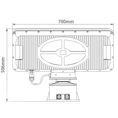 High Accuracy 24/7 After-Sales Service Anti UAV Radar for Civilian Drone Detection and Target Indication