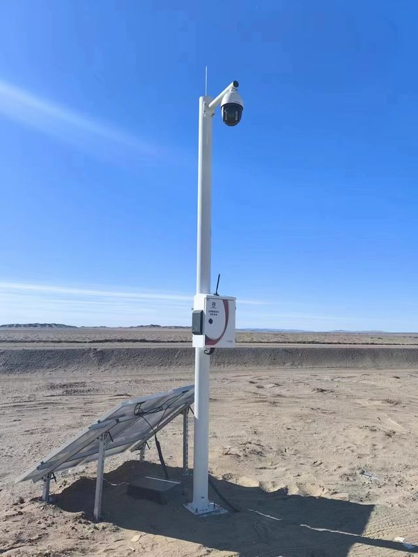 Microseismic Photoelectric Perimeter Detection Systems 2Km Wireless Communication Distance