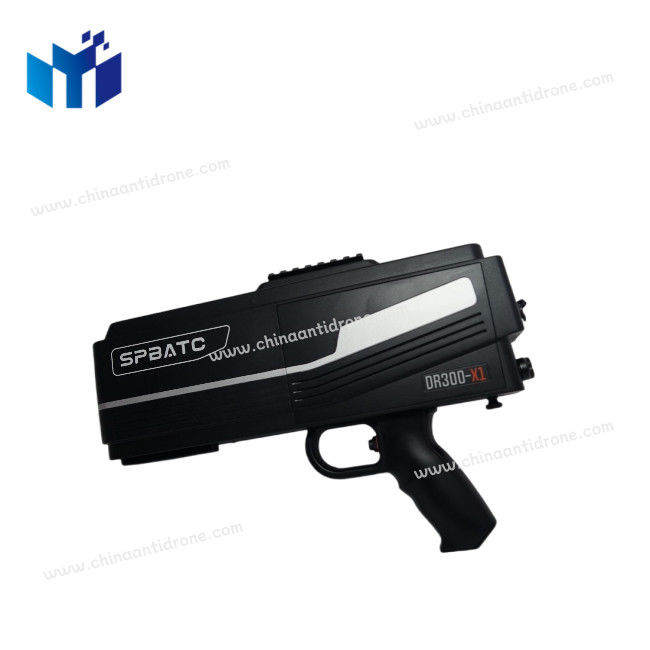 LightWeight 2KG Anti Uav Drone Jammer  Gun Strike Low Frequency Hopping And Spread Spectrum DR300S4