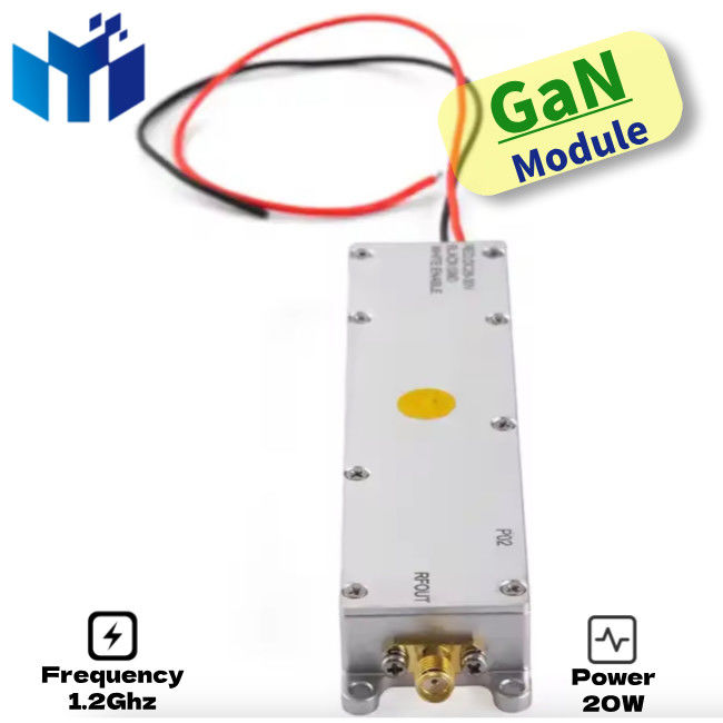 1.2G 20W GAN Power RF detect module for anti drone system autel mavic 3 counter fpv CUAs djis countermeasure amplifier
