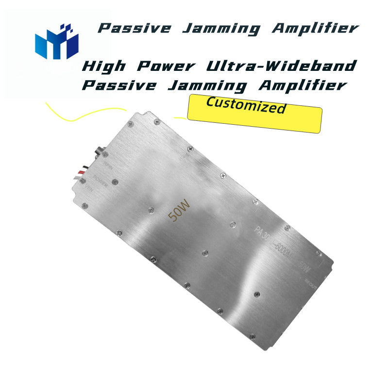 3000MHz-6000MHz High Power Ultra-Wideband Passive Jamming Amplifier 50W