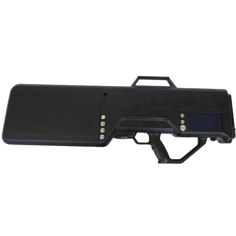 Directional Drone Jammer with Integrated Microwave Circuitry for Portability