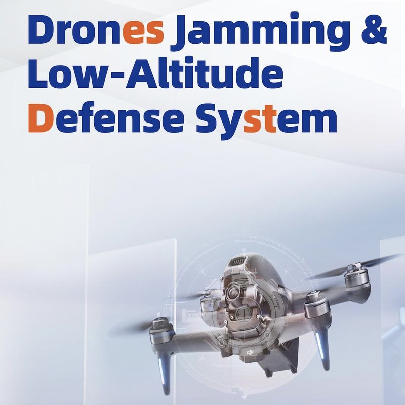 DroneHawk EW Defense System PhantomStrike Anti-Drone Radar & ECM Suite SkyWall Pro Multi-Spectrum C-UAS