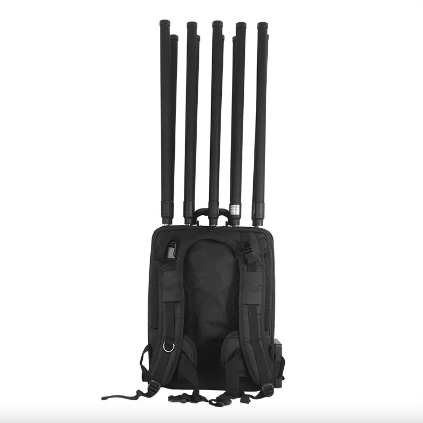 10 Channel Man Pack Drone Jammer Backpack 16dbi Antenna 360°1.5km RF Range Jamming