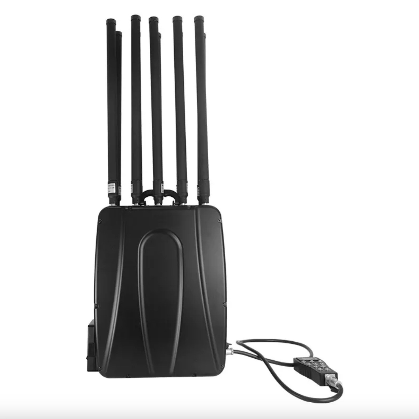 10 Channel Man Pack Drone Jammer Backpack 16dbi Antenna 360°1.5km RF Range Jamming