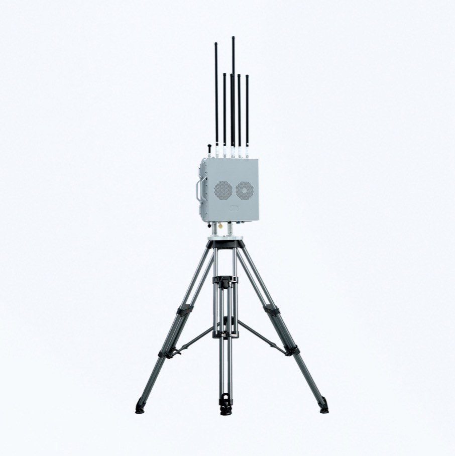 SDR Fixed 2km Countermeasures Against Drones System 360° coverage