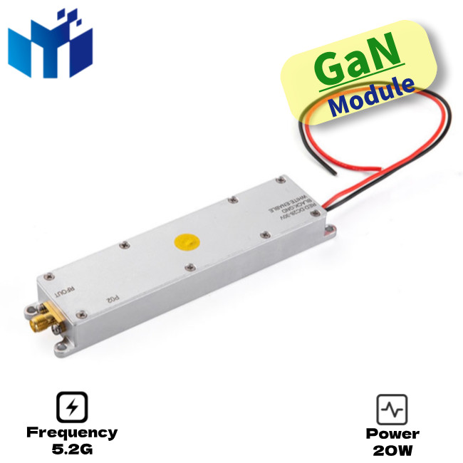 5.2GHz/5.8GHz 20W GaN RF Power Amplifier High Power Drone Counter Module for mavic3 fpv djis autel Anti FPV Defense