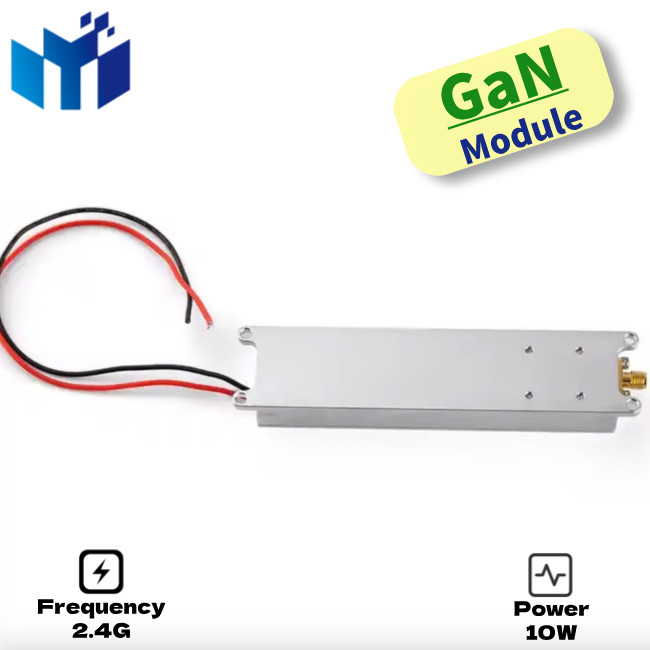 2.4Ghz 10W GaN Power RF detect module for anti drone system Autel Mavic 3 counter FPV C-UAS DJI countermeasure