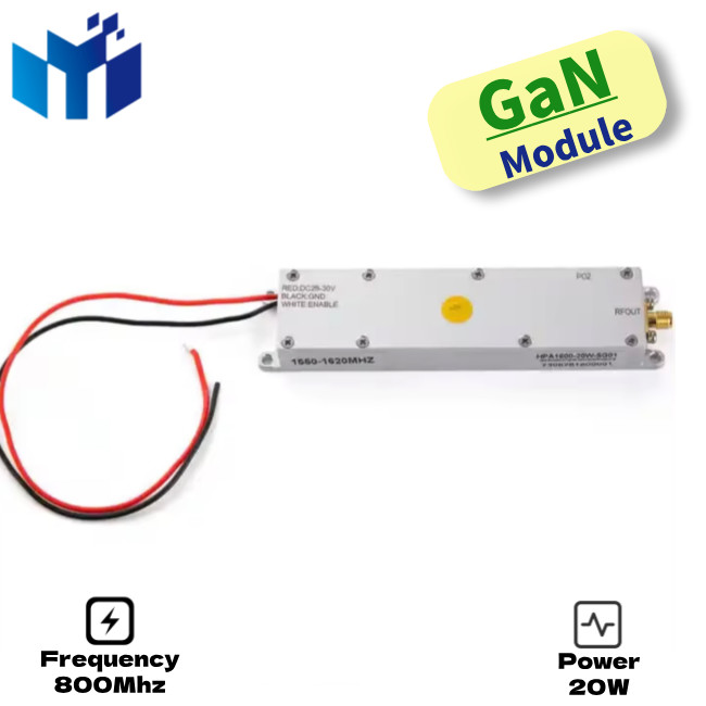 800mhz 0.8G 20W GAN Power RF detect module for anti drone system autel mavic 3 counter fpv CUAS djis countermeasure
