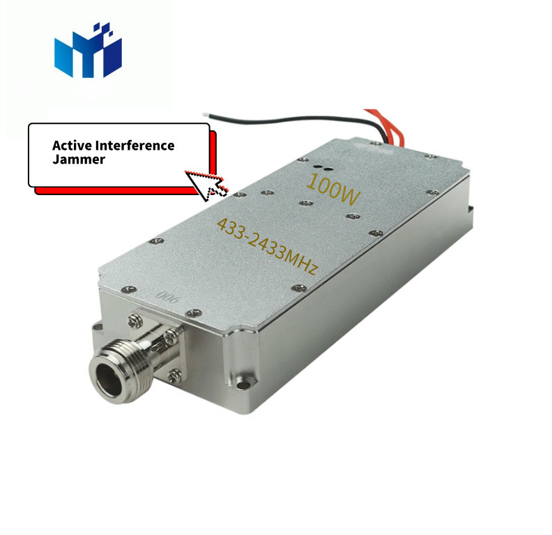 Anti Drone Module Active Signal Jamming Interference 433MHz-2.4GHz Jammer 20-50W Module