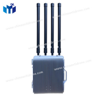 Directional Drone Jammer Stationary Anti Drone Countermeasure Equipment G4-G8