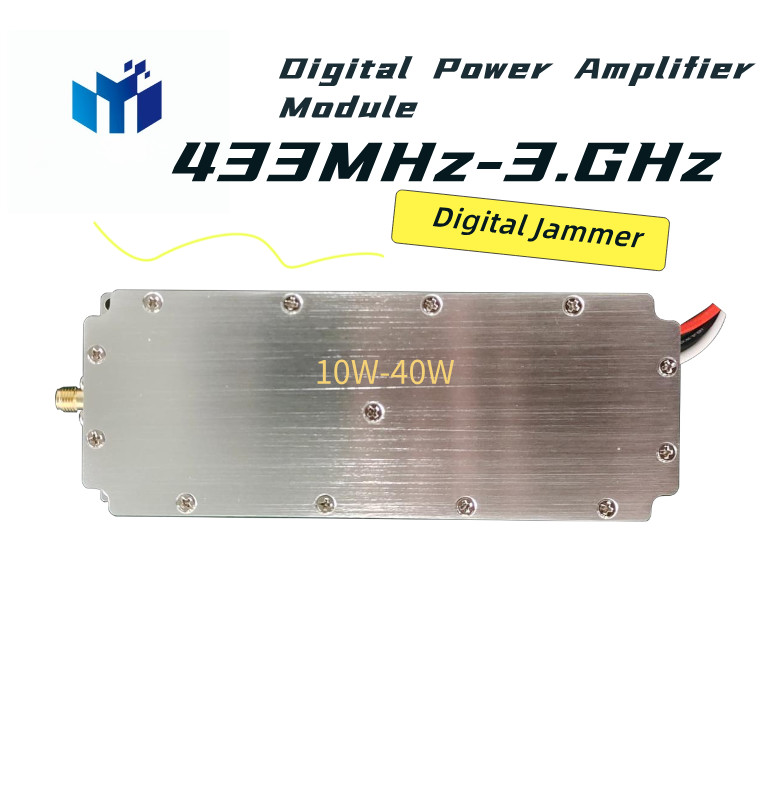 433MHz-3000MHz Anti Drone Module 10W-40W Digital Power Amplifier Module For FPV