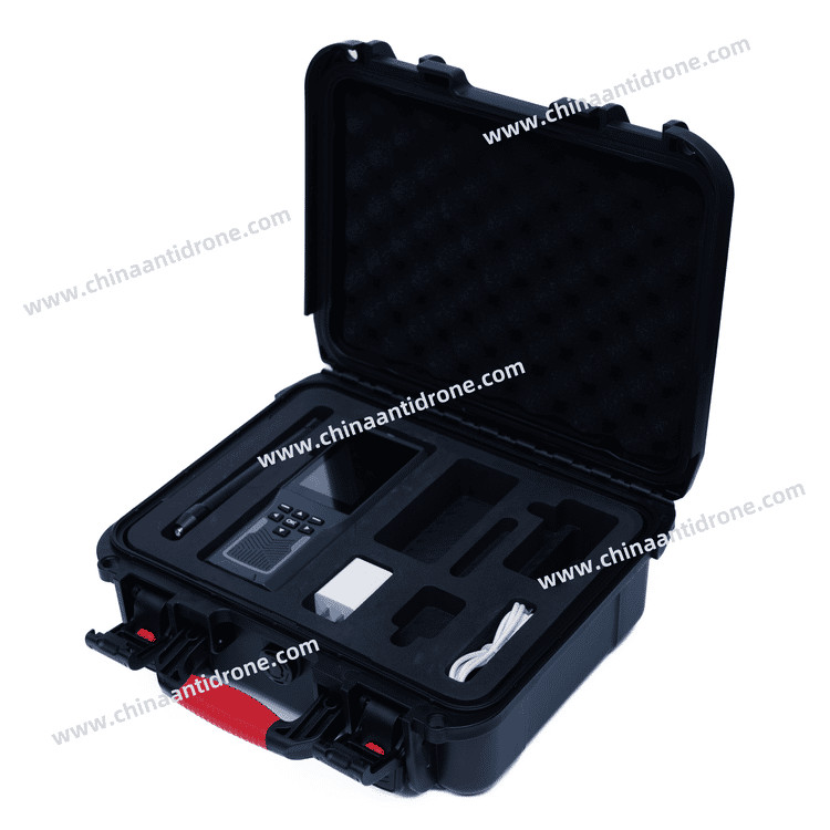 Handheld Wireless Drone Detector with Detection Principle of Spectrum Feature Identification and ≤3S Response Time
