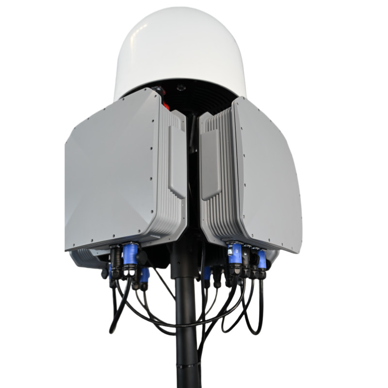 Directional Drone Jammer for Military Defense Fixed Anti Drone Detection and Jamming Device Military Grade with 10km Range