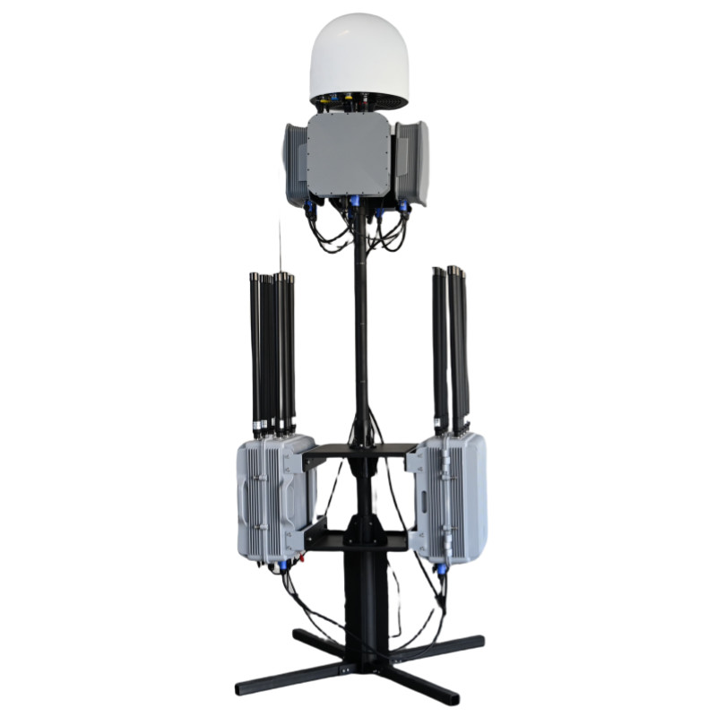 Directional Drone Jammer Fixed Anti Drone Detector Defense Equipment 10km 5km Fixed Drone Detection and Jamming Device