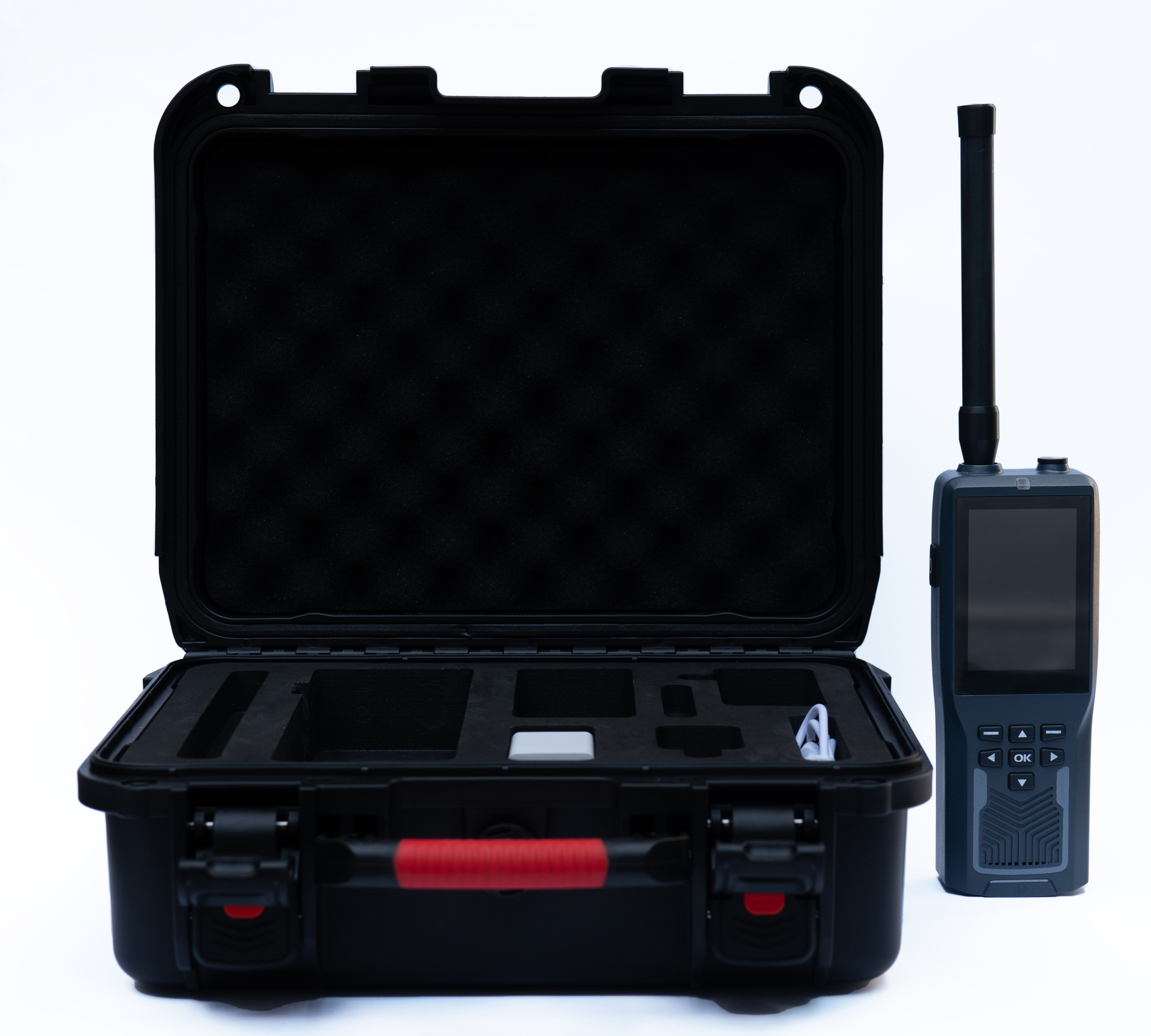 Portable Anti UAV FPV Signal Radio Frequency Detection Device 3KM Long Range