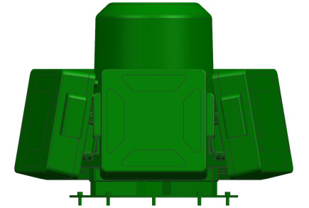 Vehicle-Mounted Directional Drone Jammer Integrated Drone Detection And Countermeasure Equipment DR100