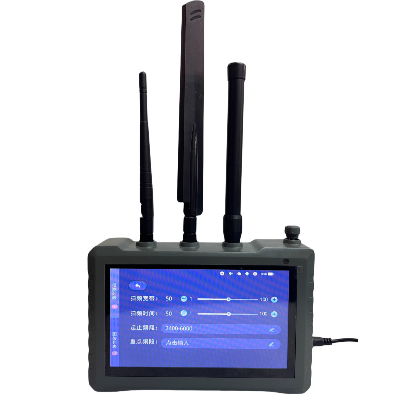 Advanced FPV Video Transmission Detection Drone Detector with 3KM Detection Range and 3s Response Time