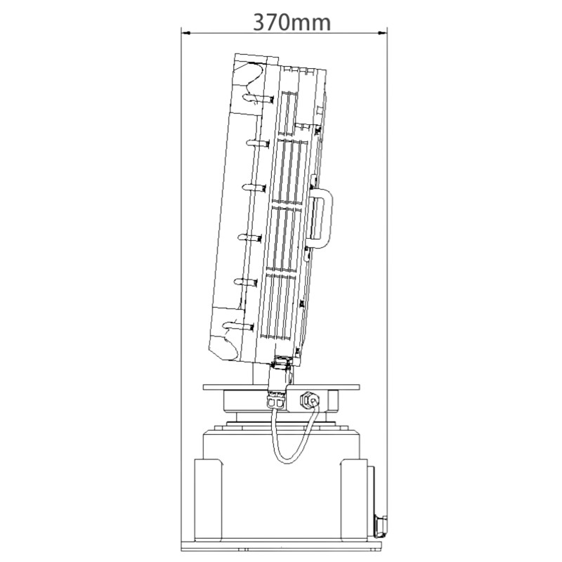 Lightweight Anti UAV Radar for Civilian Drone Surveillance and Target Indication